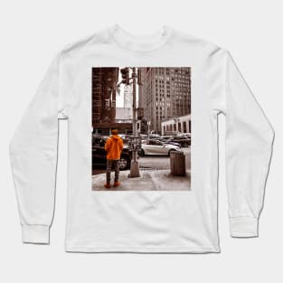 Canal Street Manhattan New York City Long Sleeve T-Shirt